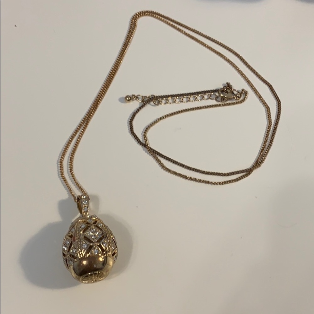 J Crew Egg Necklace